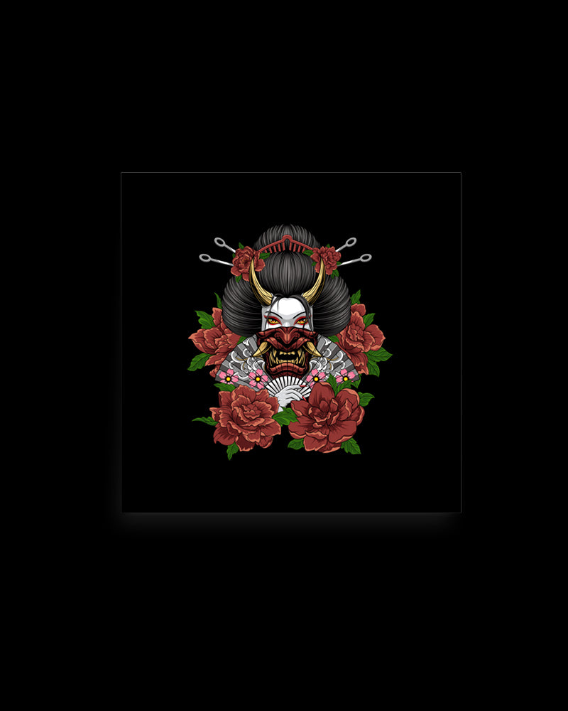 Garment featuring Japanese Irezumi-style artwork — Sinister Elegance Tattoo Print