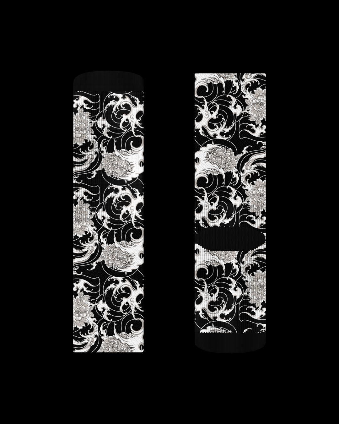 Ash Peony Crew socks