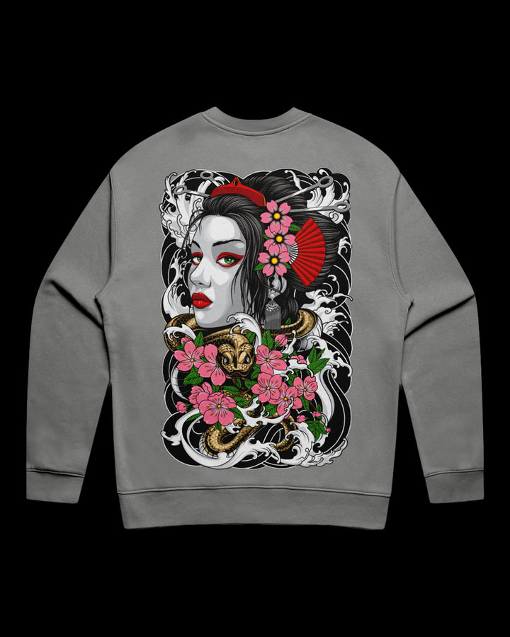Coiled Geisha Sweatshirt