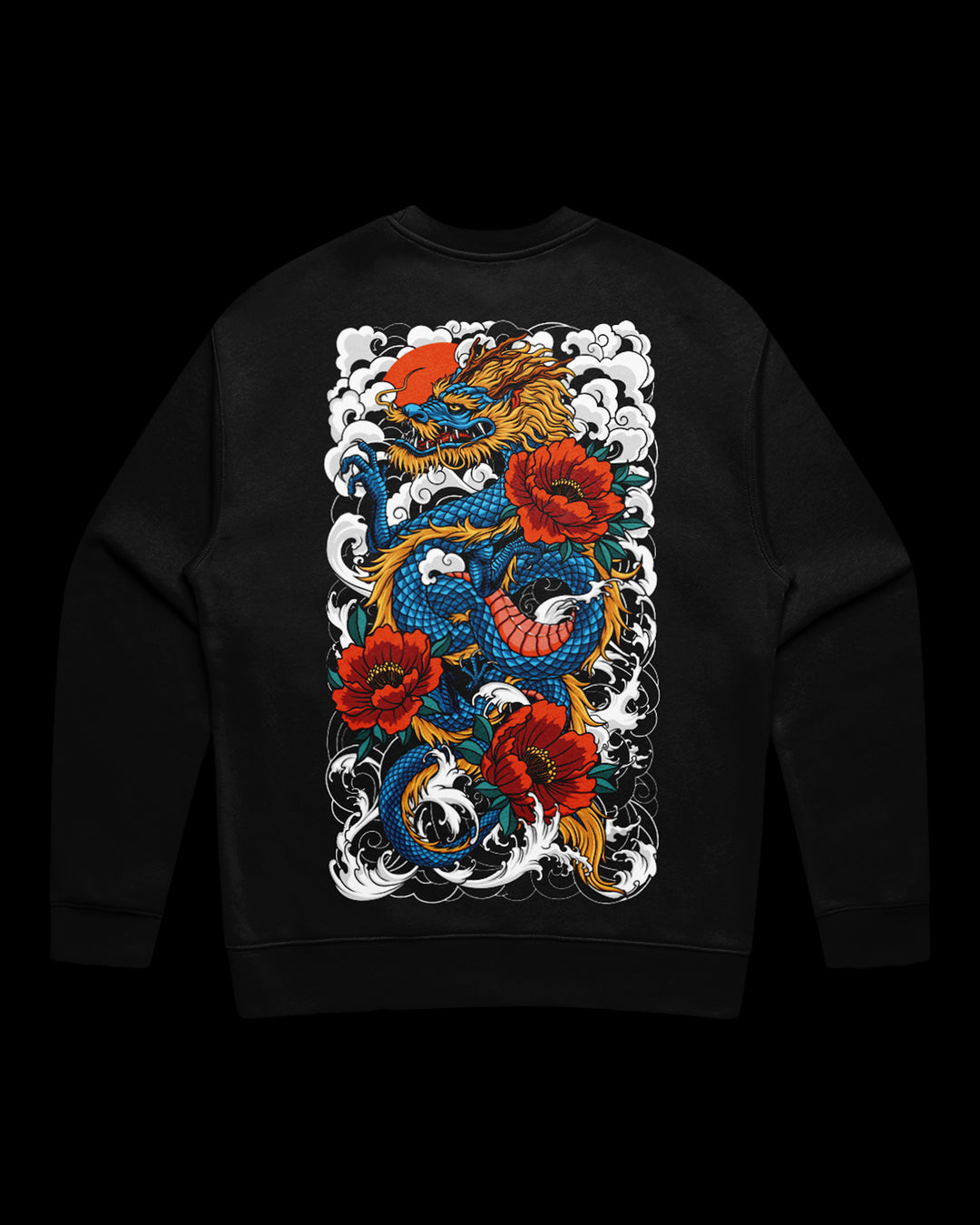 Azure Inferno Sweatshirt