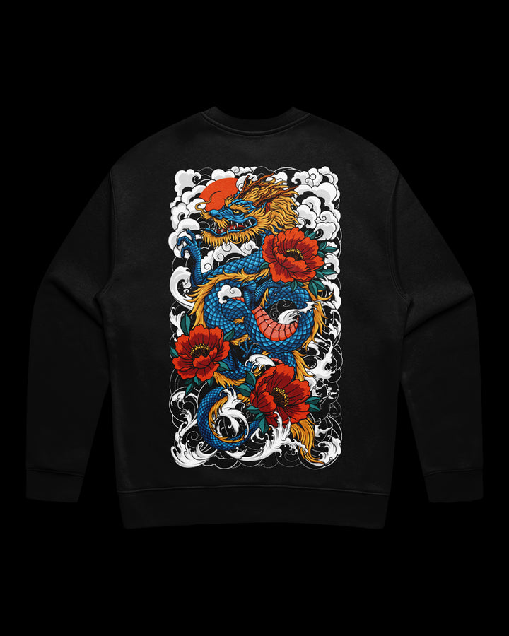 Azure Inferno Sweatshirt