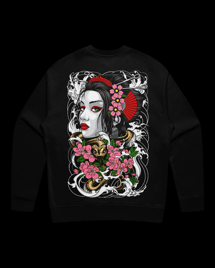 Coiled Geisha Sweatshirt