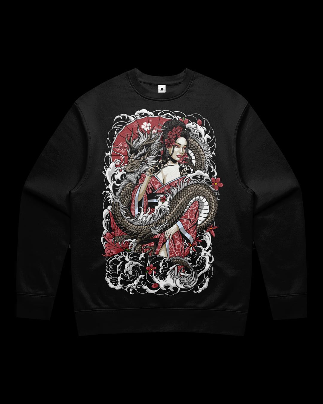 Scarlet Geisha Sweatshirt
