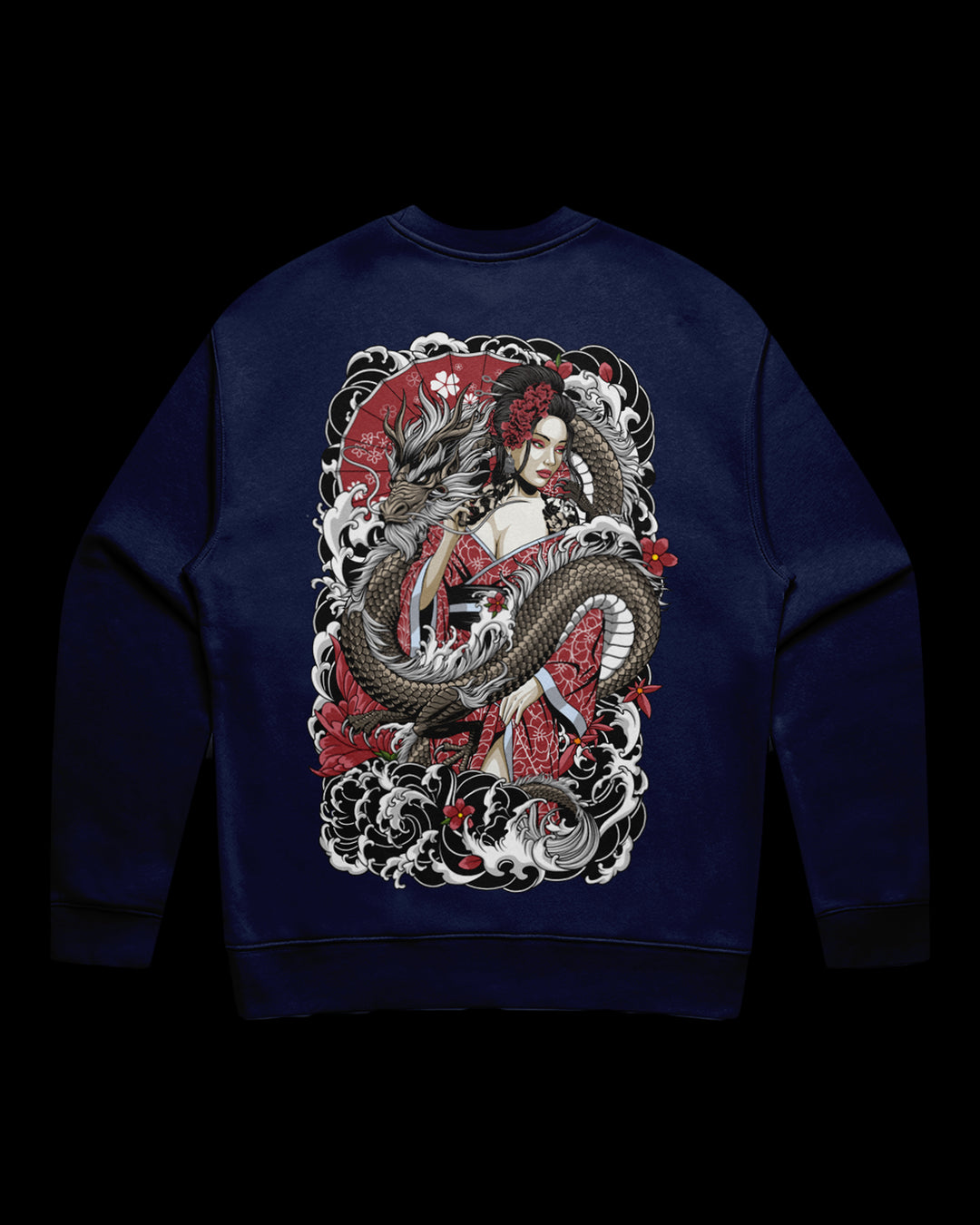 Scarlet Geisha Sweatshirt