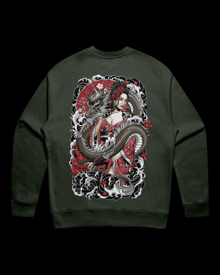 Scarlet Geisha Sweatshirt