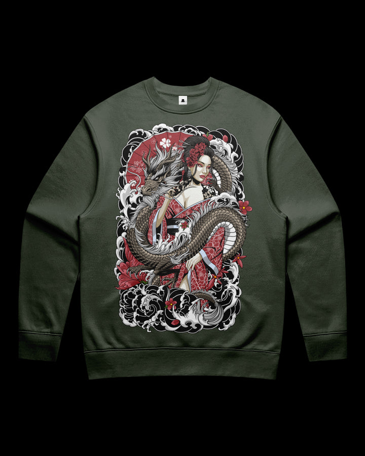 Scarlet Geisha Sweatshirt