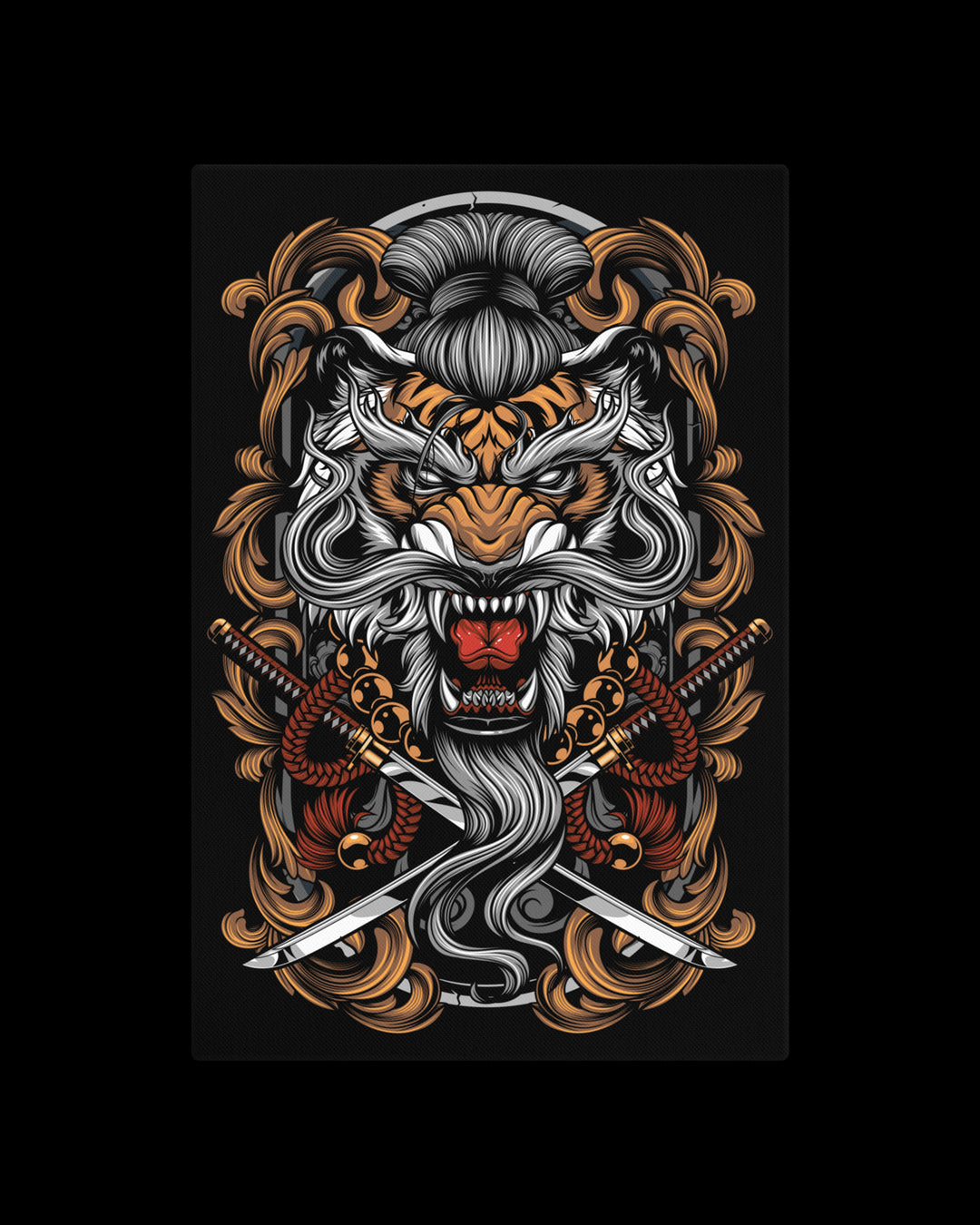 Fangs of Fury Canvas