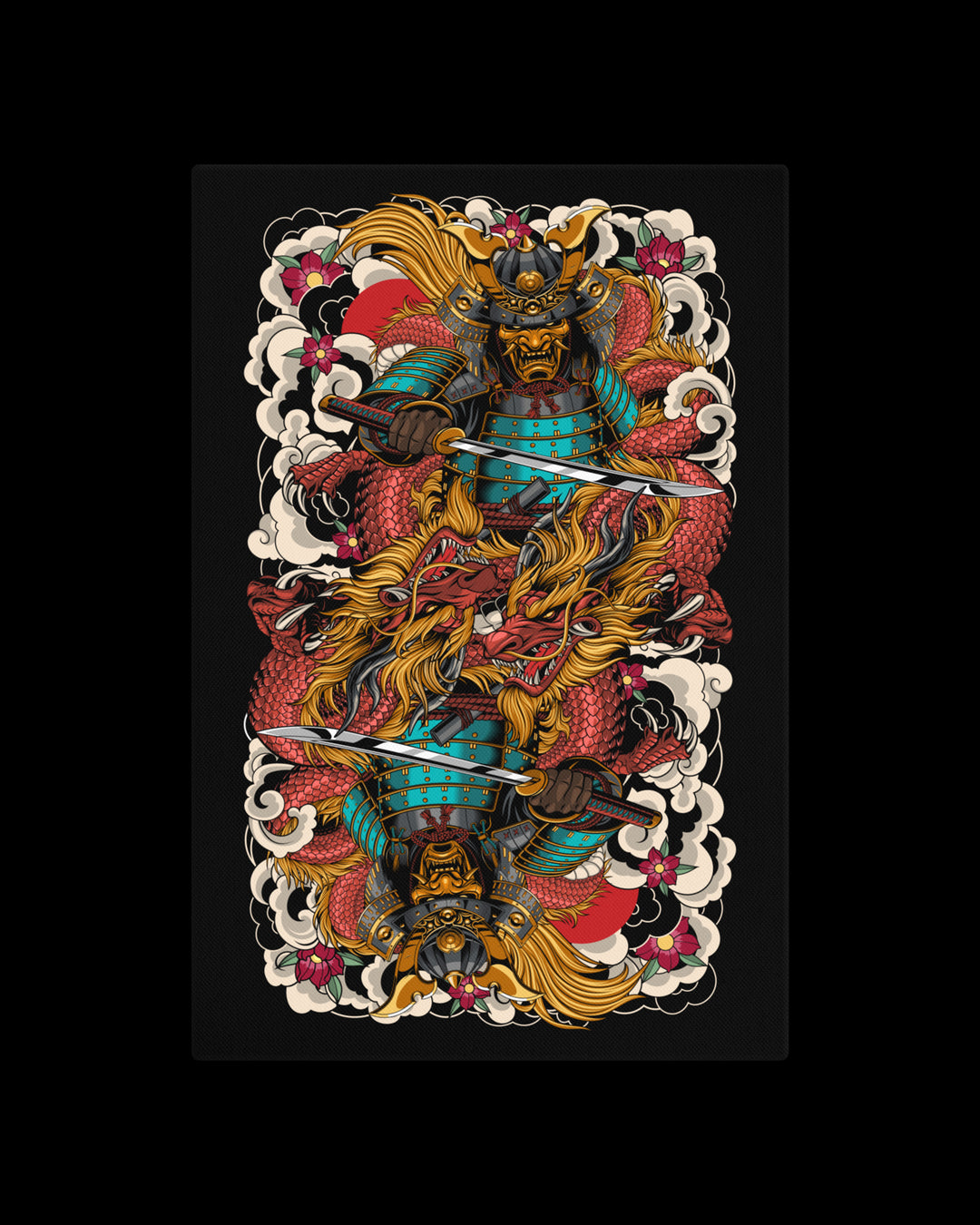 Mirrored Ronin Canvas