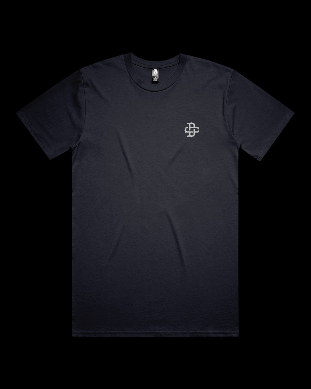 Navy Tee - Monogram