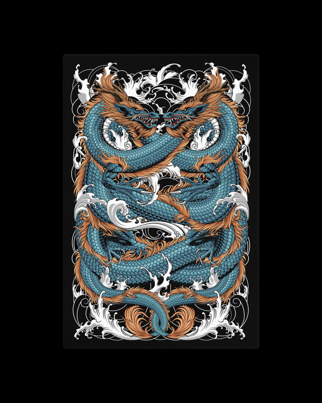 Twin Tempest Canvas