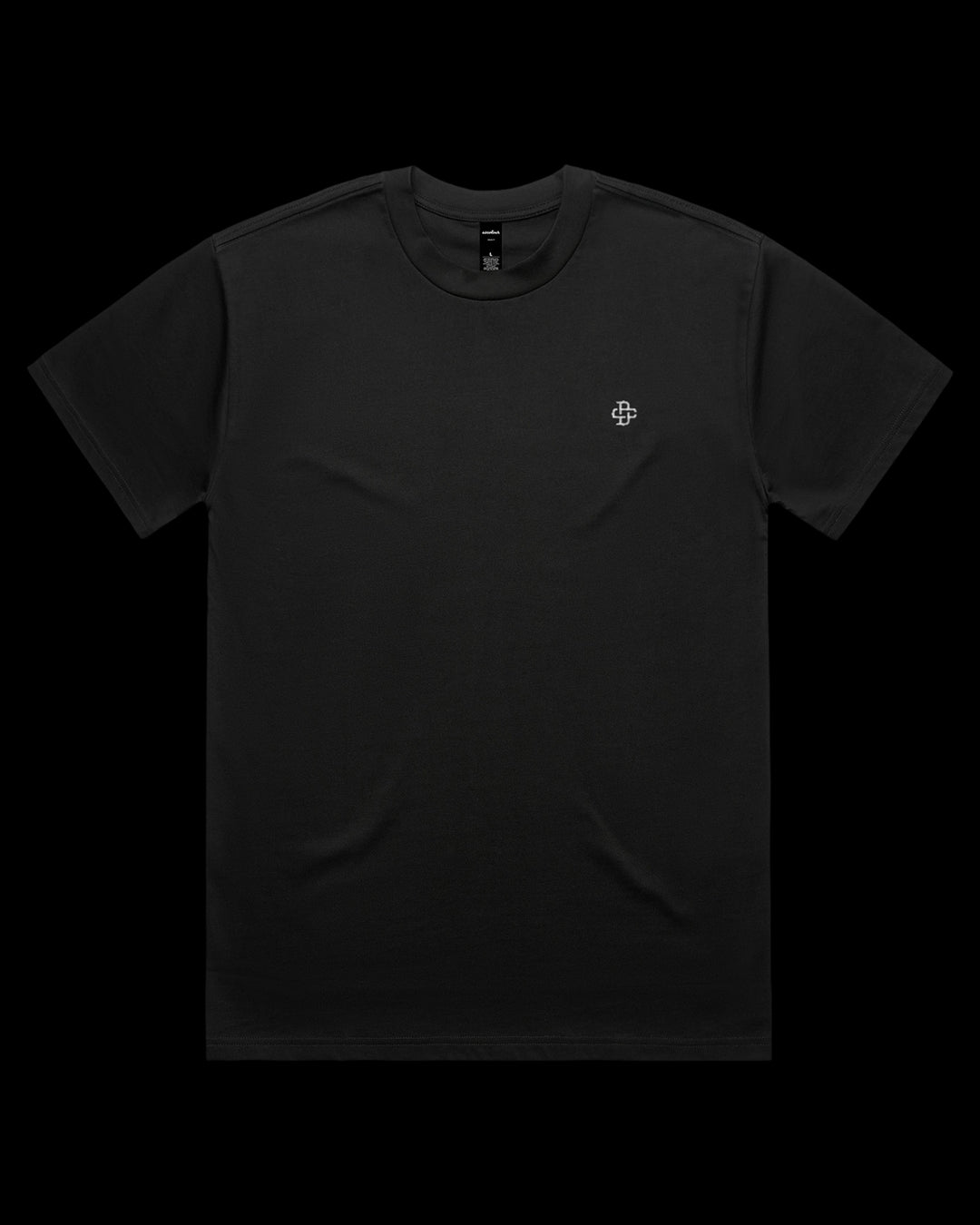 Boxy, Oversized T-Shirt with Small Left Chest Dsign Crtel Logo Embroidery