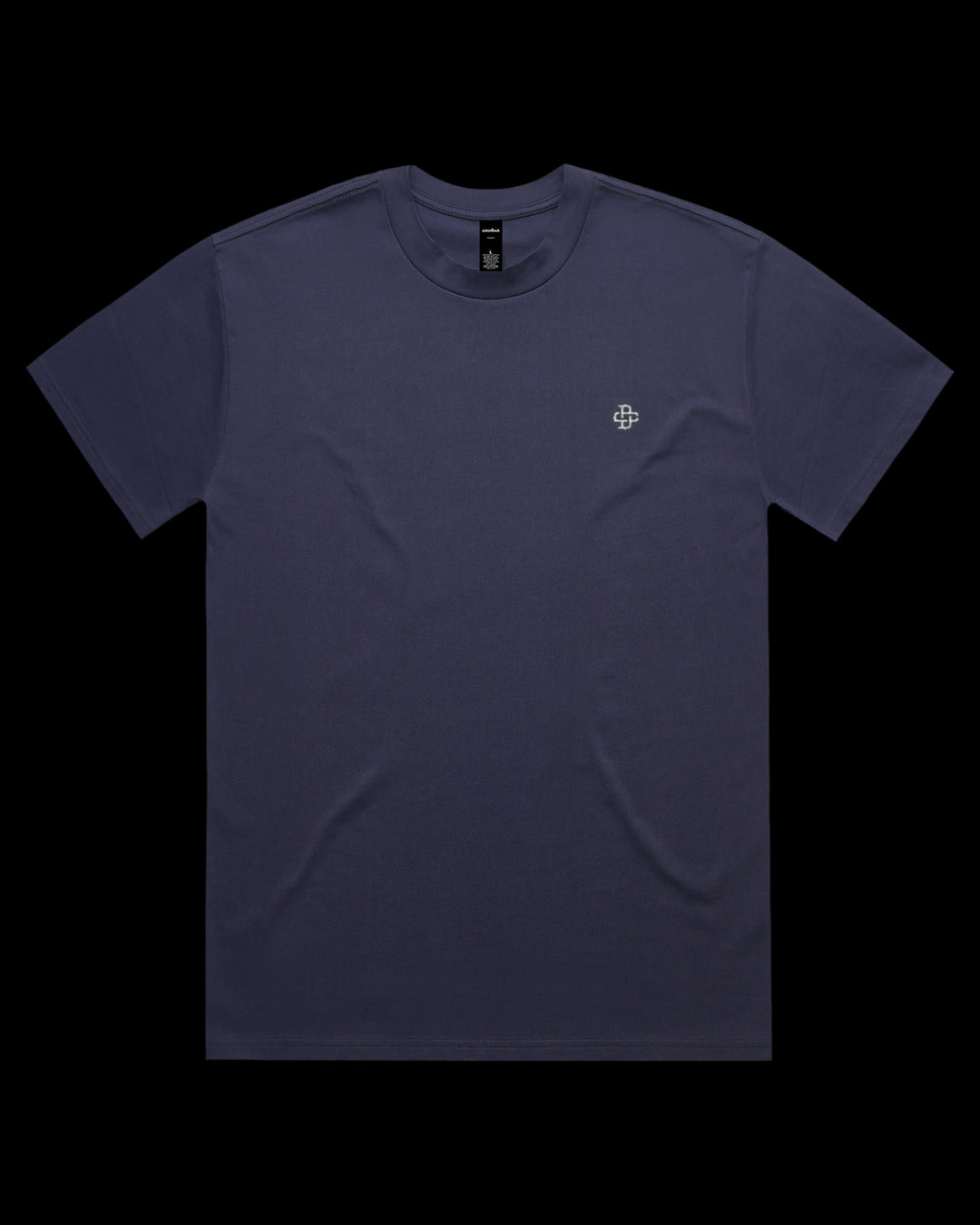 Boxy, Oversized T-Shirt with Small Left Chest Dsign Crtel Logo Embroidery