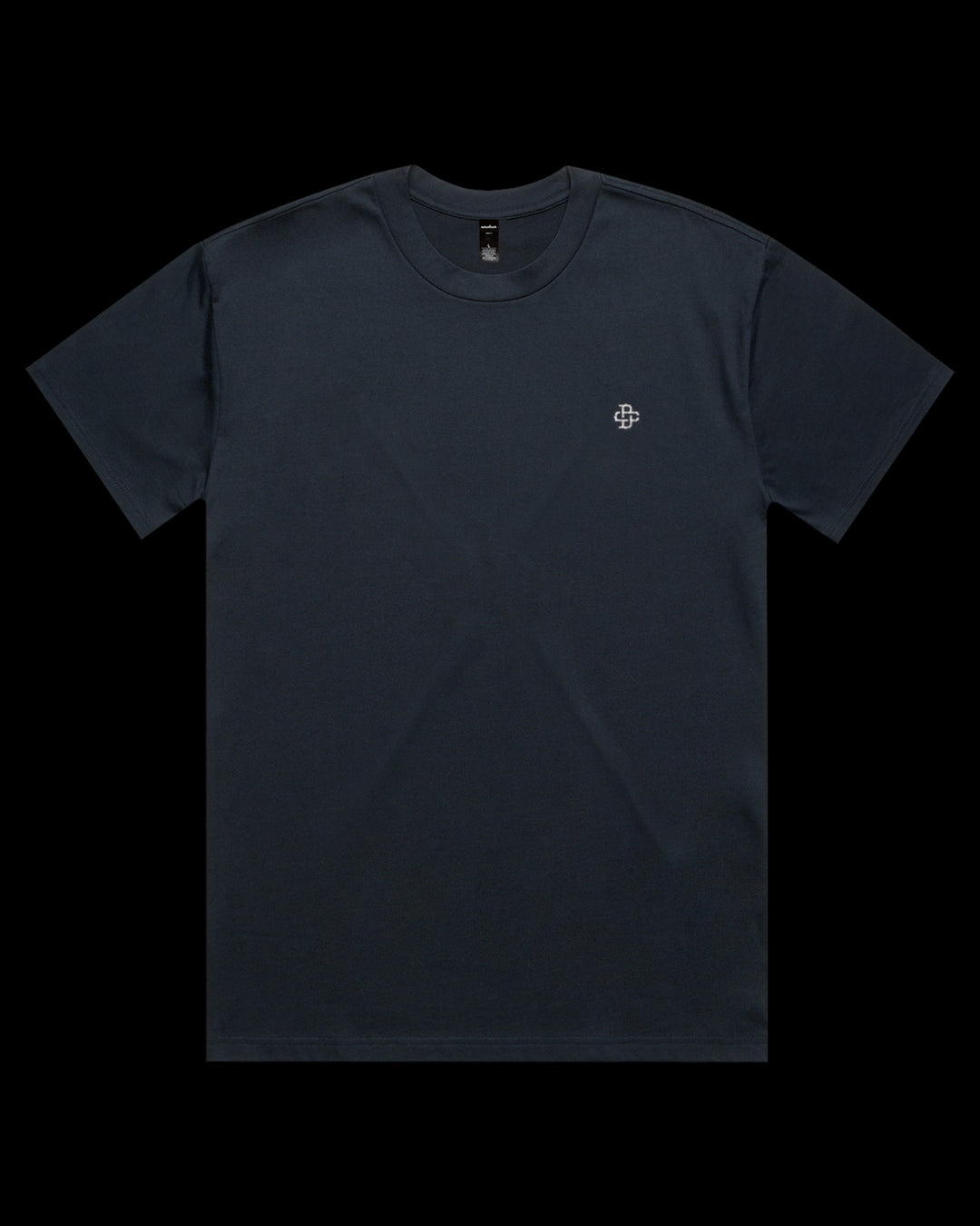 Boxy, Oversized T-Shirt with Small Left Chest Dsign Crtel Logo Embroidery