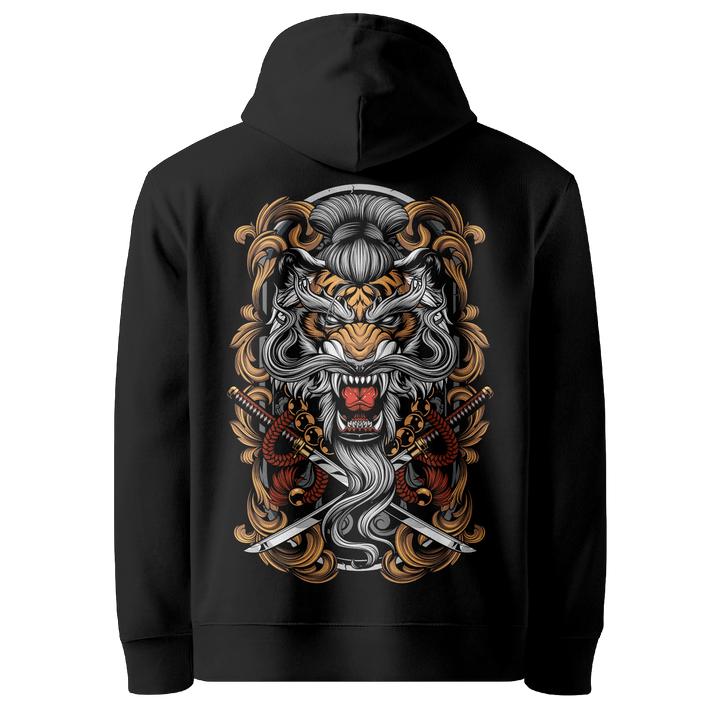 Fangs of Fury Black Hoodie