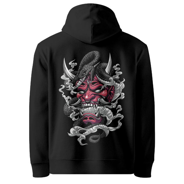 Venomous Visage Black Hoodie