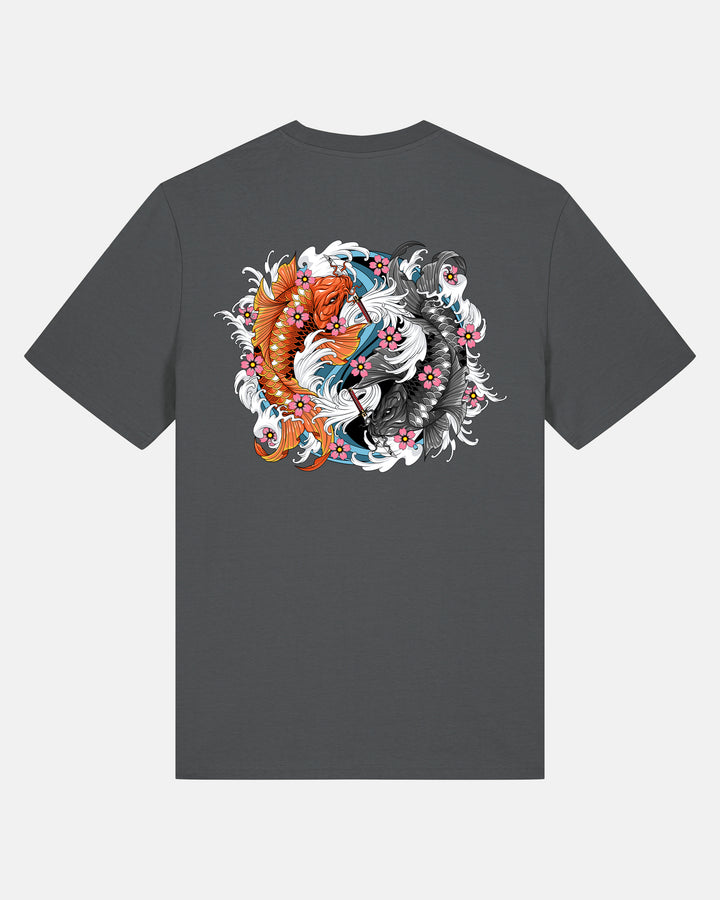 Twin Koi Fish T Shirt – Midweight