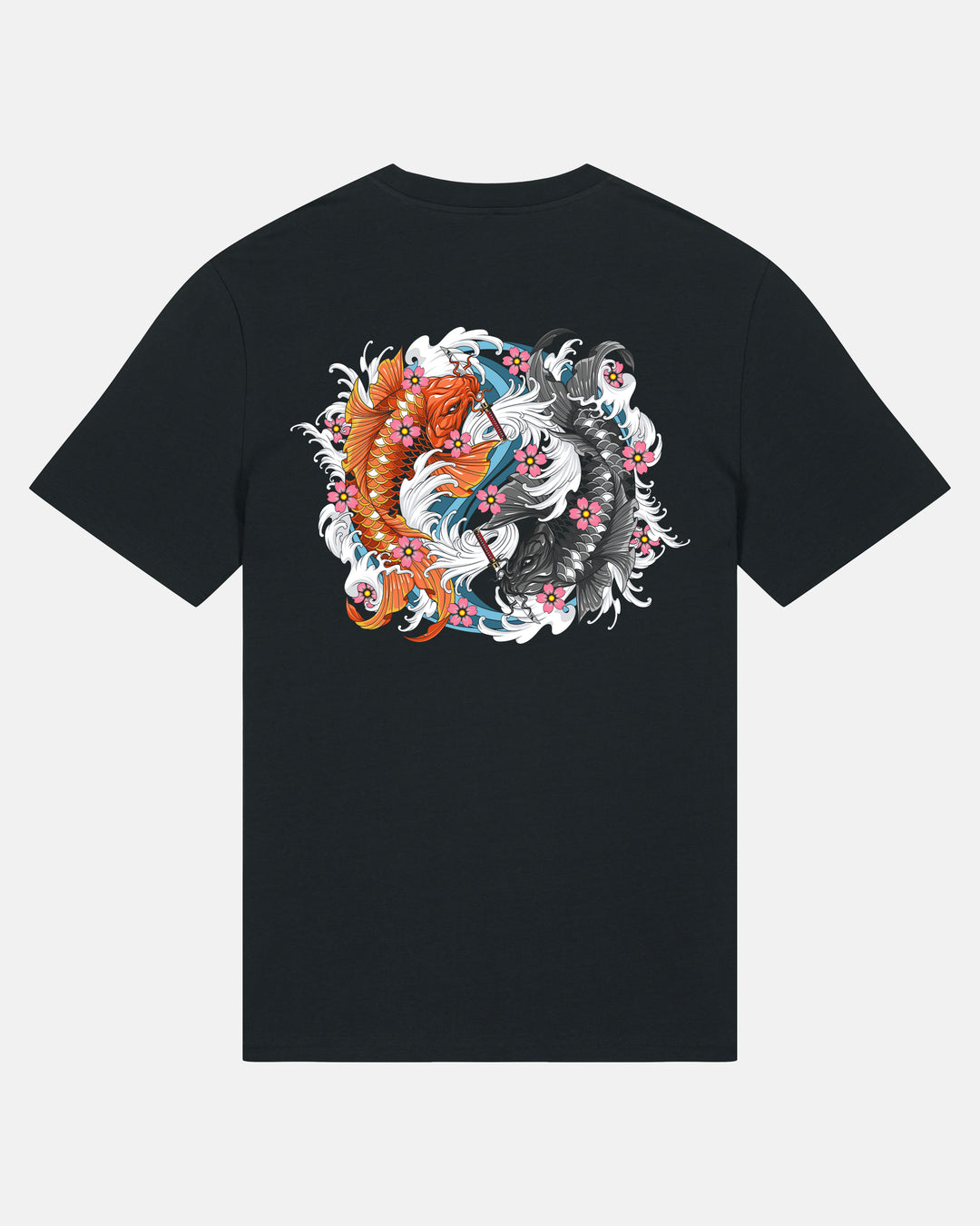 Twin Koi Fish T Shirt – Midweight