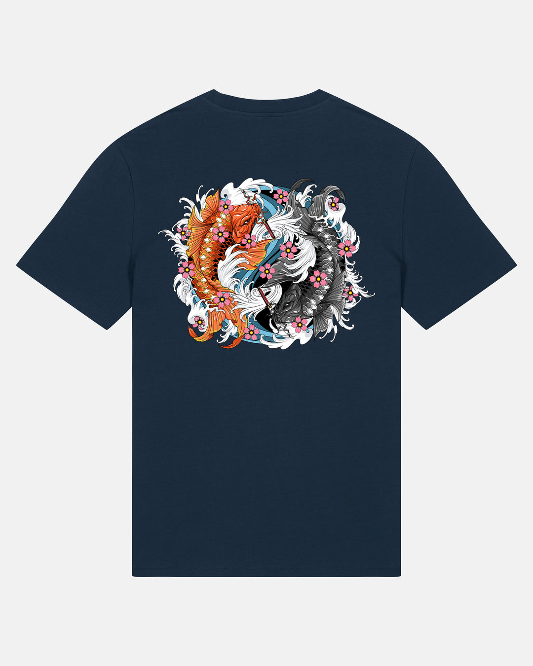 Twin Koi Fish T Shirt – Midweight