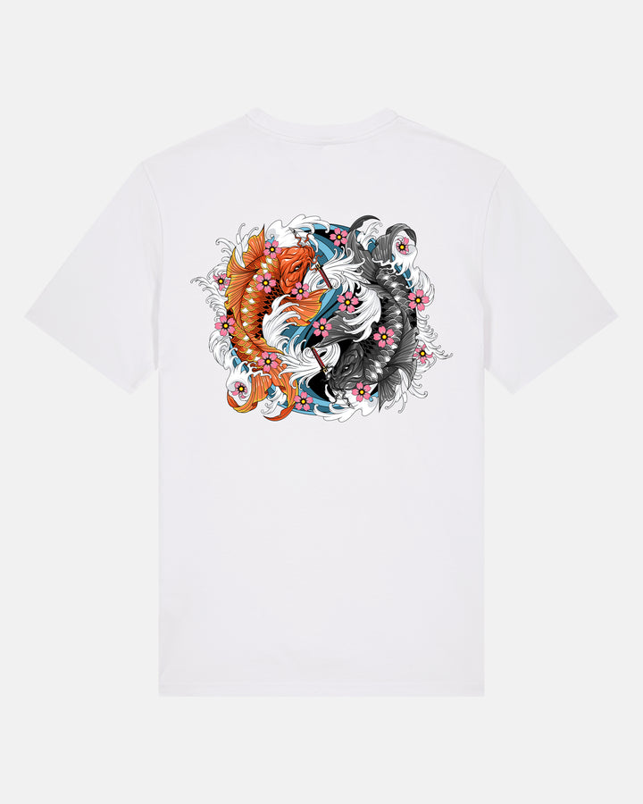 Twin Koi Fish T Shirt – Midweight