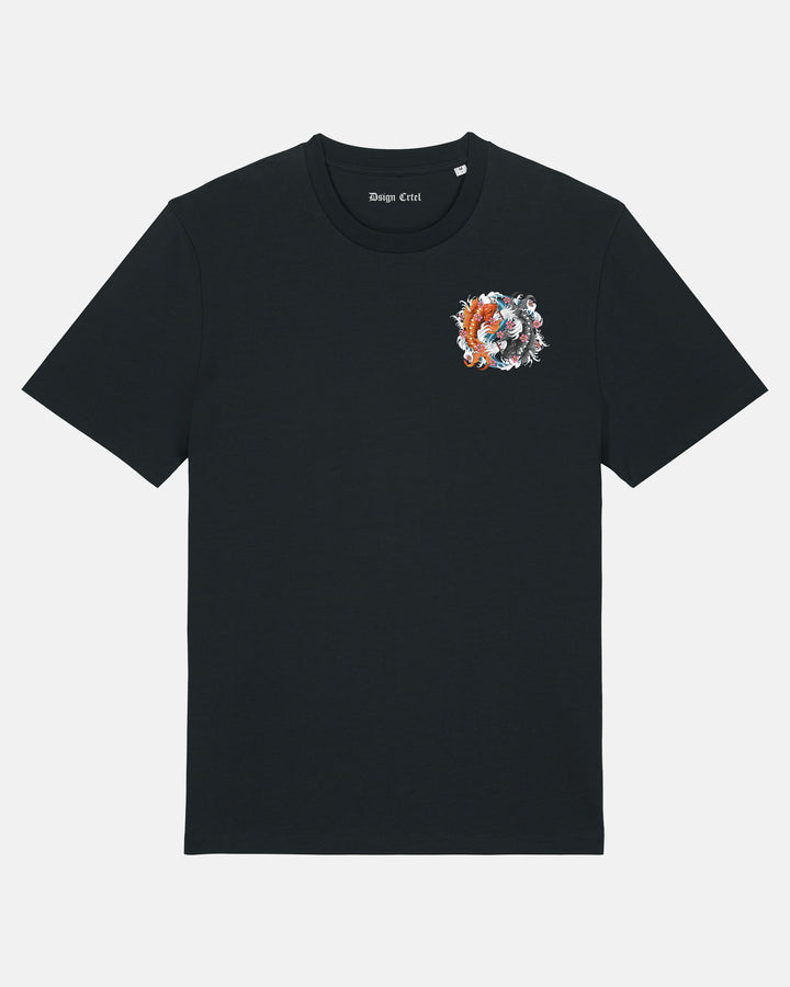 Twin Koi Fish T Shirt – Midweight