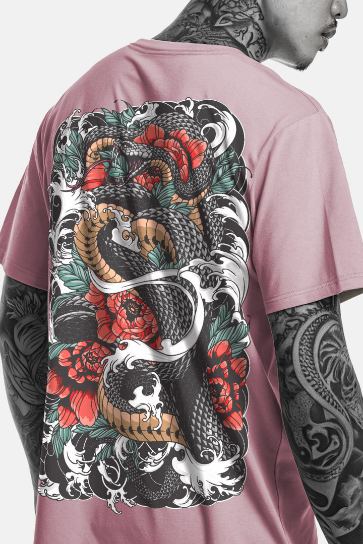 Tattoo-inspired graphic tee featuring original tattoo artwork. Premium cotton for a comfortable, relaxed fit.