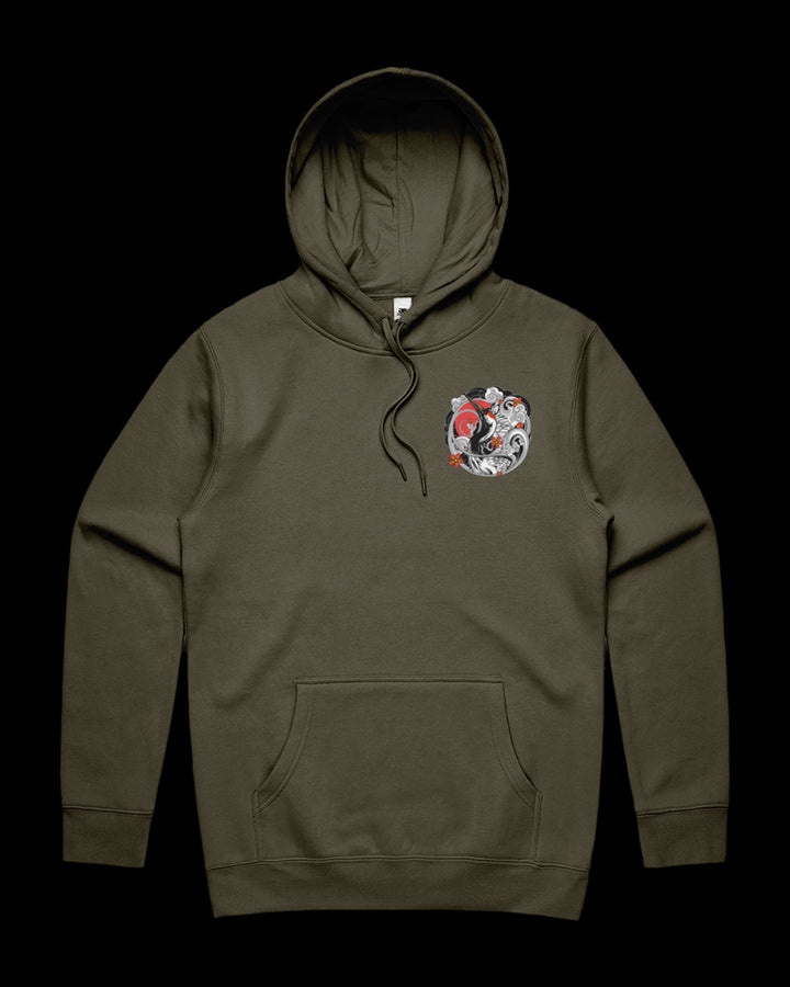 Rising Crane Heavyweight Hoodie