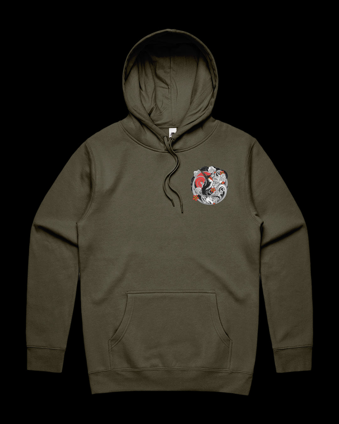 Rising Crane | Heavyweight Hoodie