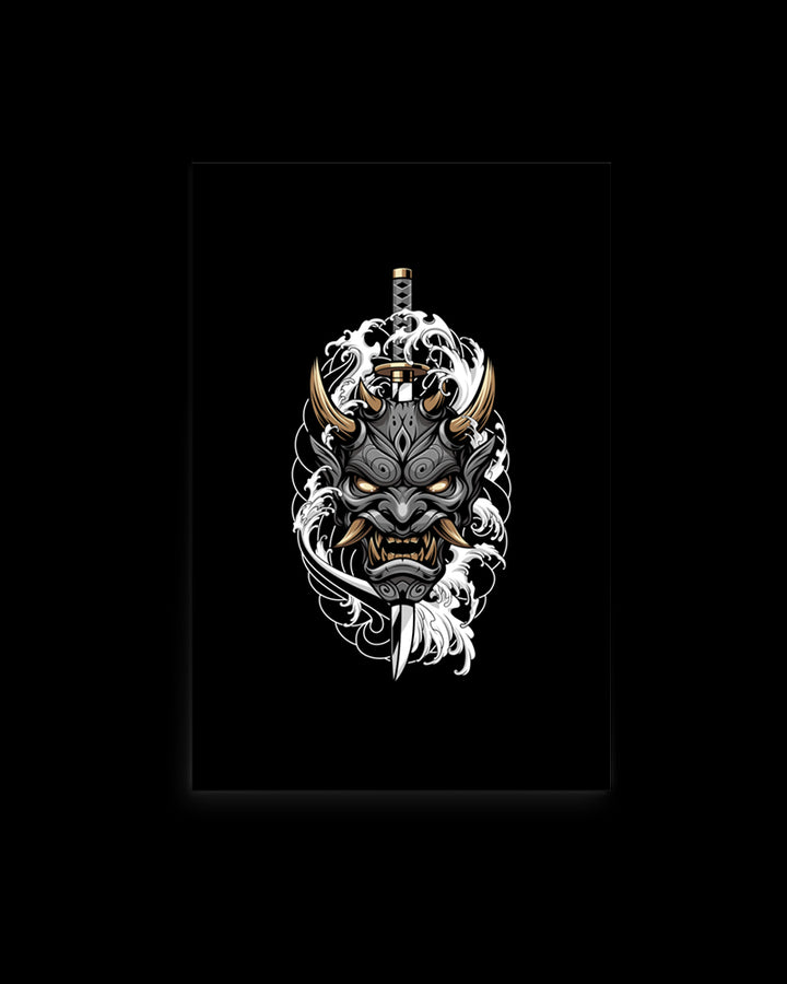 Garment featuring Japanese Irezumi-style artwork — Slayers Grin Tattoo Print