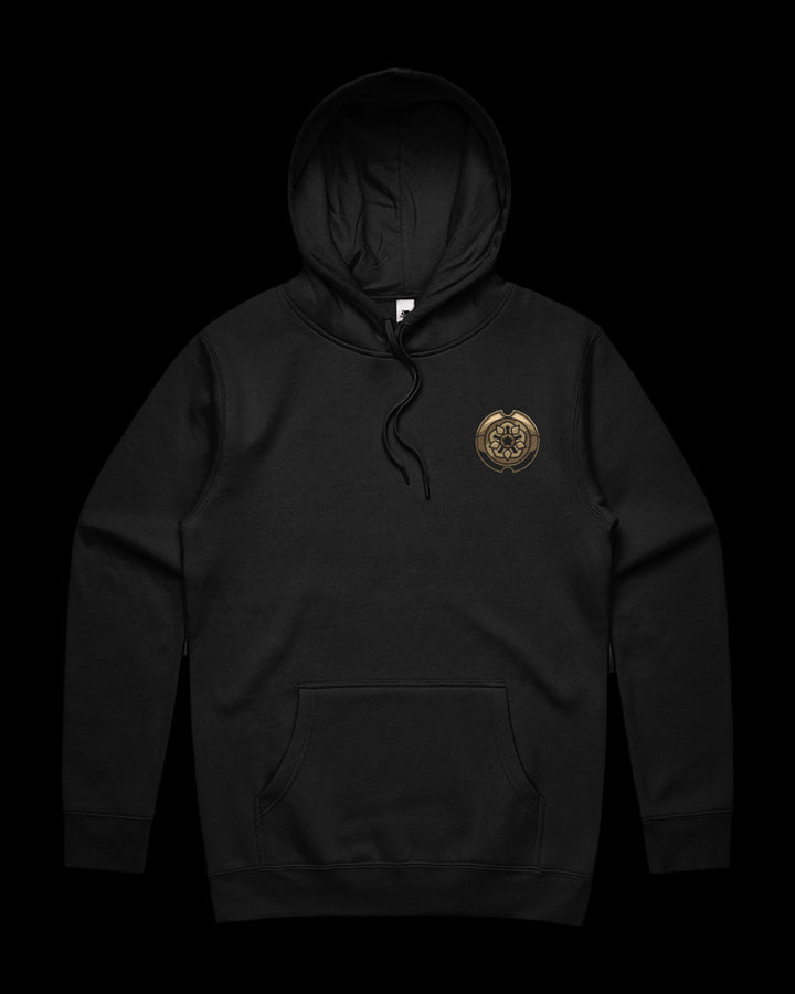 Samurai Mask Embraced | Heavyweight Hoodie