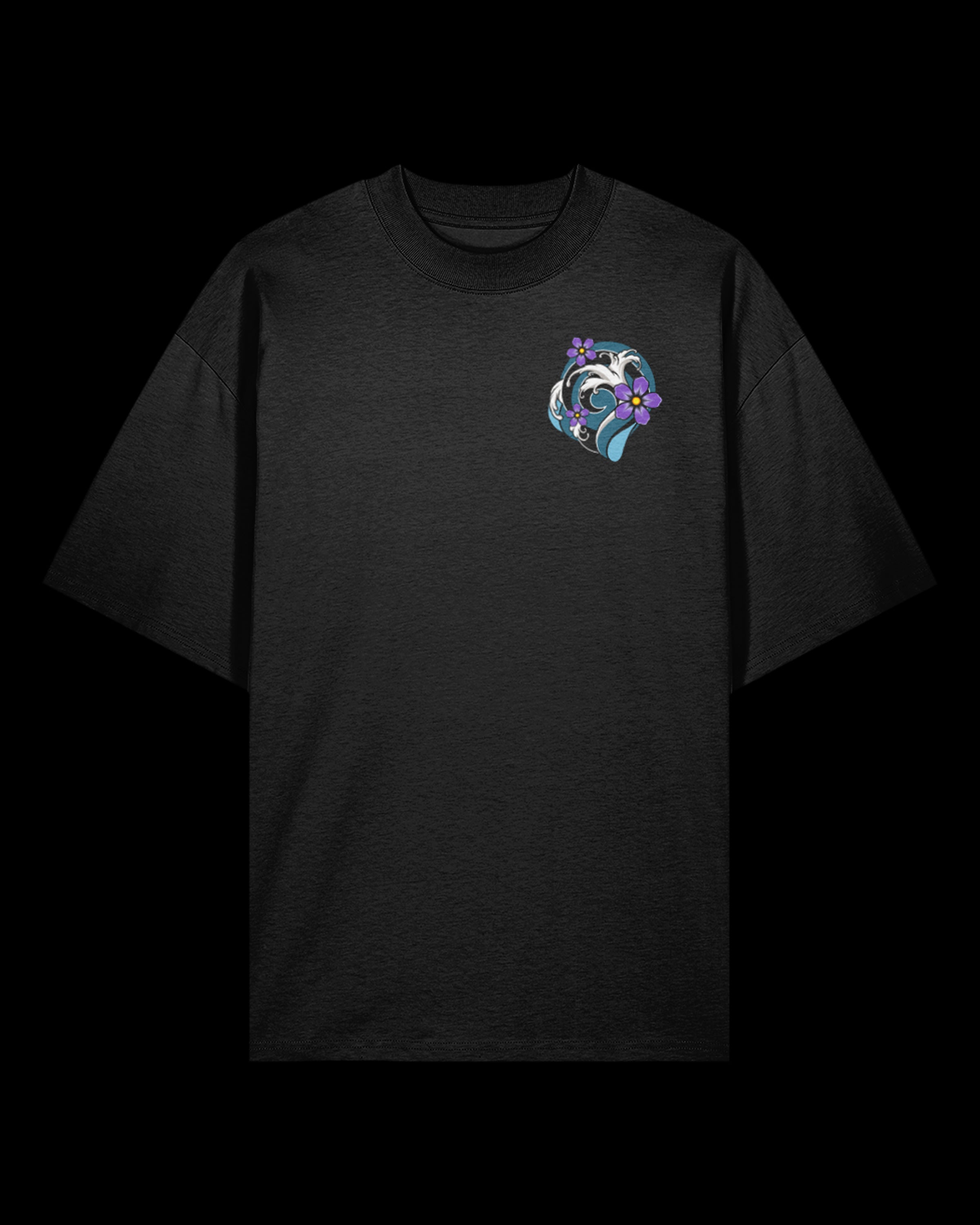 Purple Koi Oversized T-Shirt – Dsign Crtel