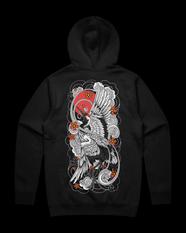 Rising Crane | Heavyweight Hoodie