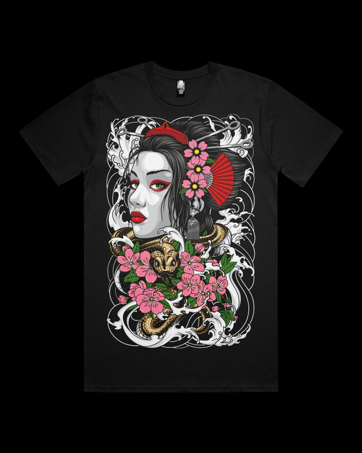 Coiled Geisha Tee