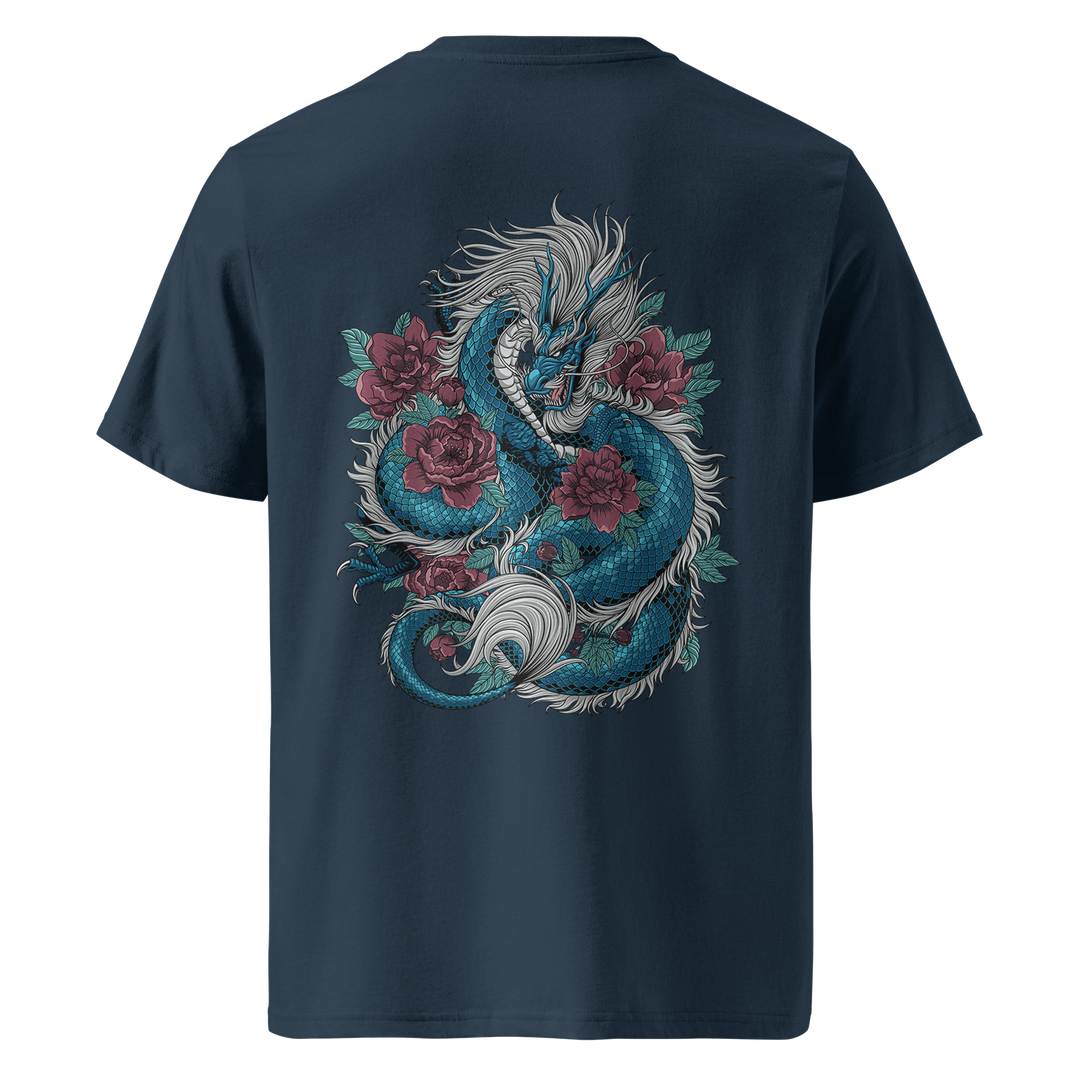 Blooming Guardian Tattoo Tee – Navy Heavyweight