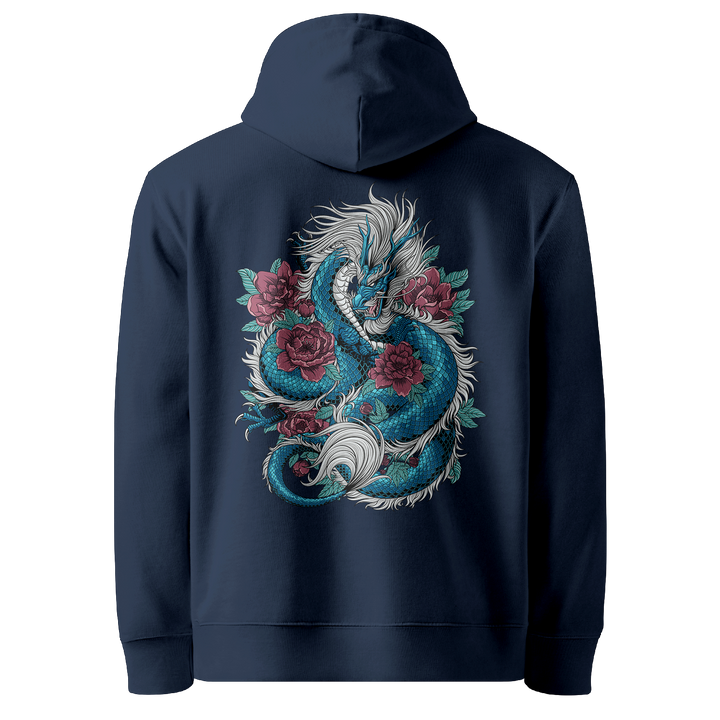 Blooming Guardian French Navy Hoodie