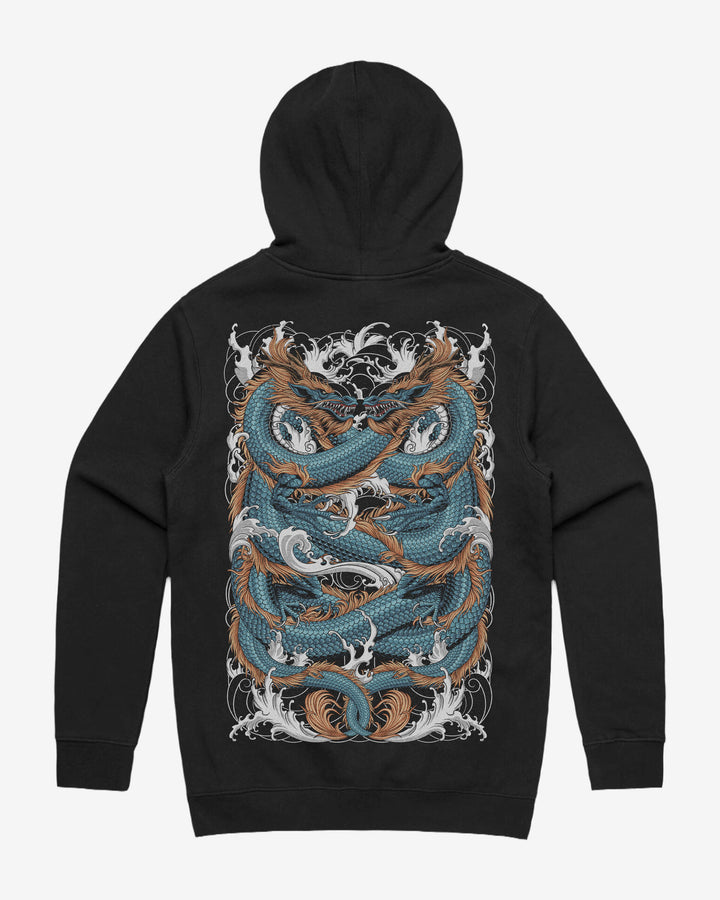 Twin Dragon Hoodie