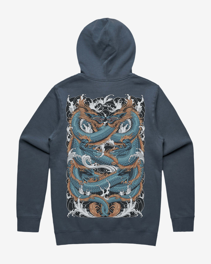 Twin Dragon Hoodie