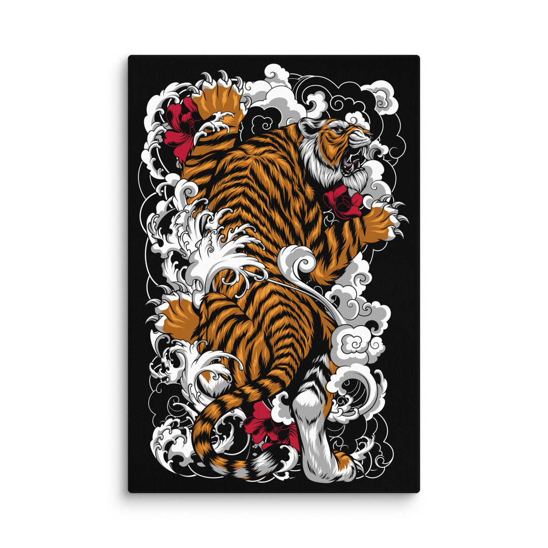 climbing-tiger-canvas-40x60 Product mockup