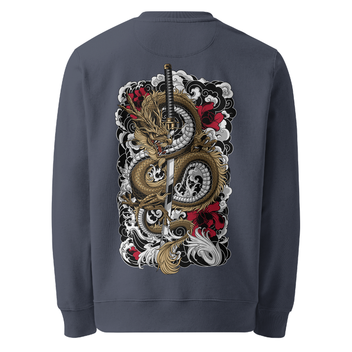 Clouded Dragon India Ink Sweatshirt