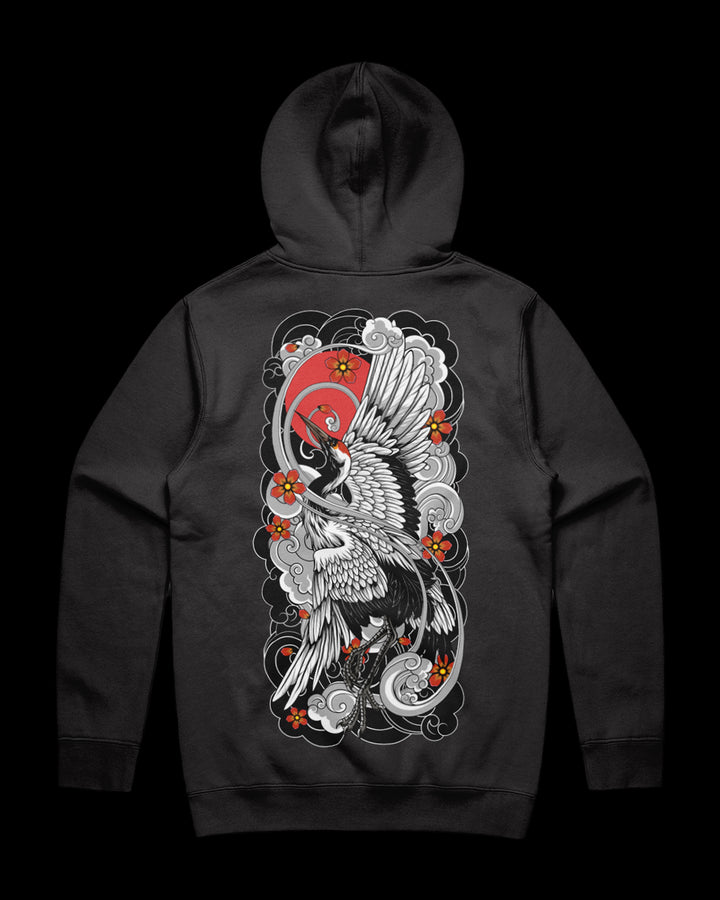 Rising Crane | Heavyweight Hoodie