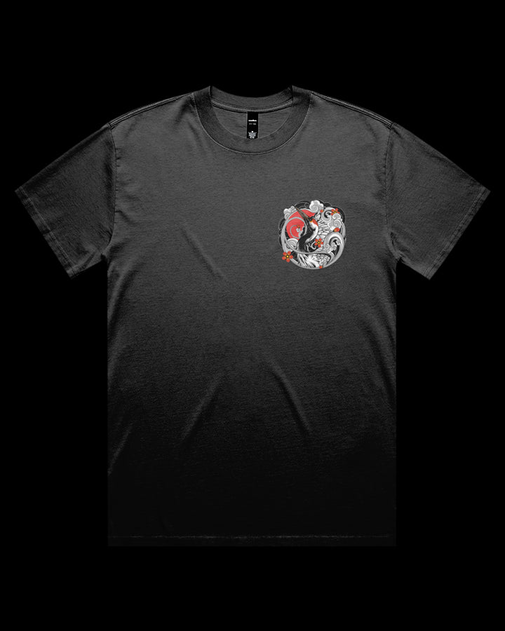 Rising Crane Faded T-Shirt