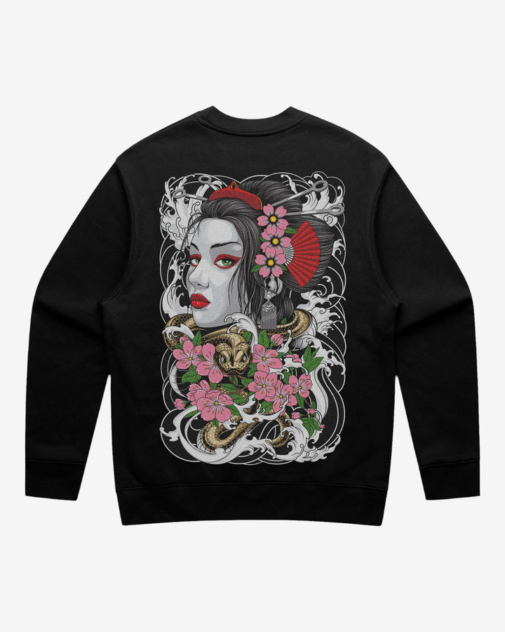 Coiled Geisha Sweatshirt