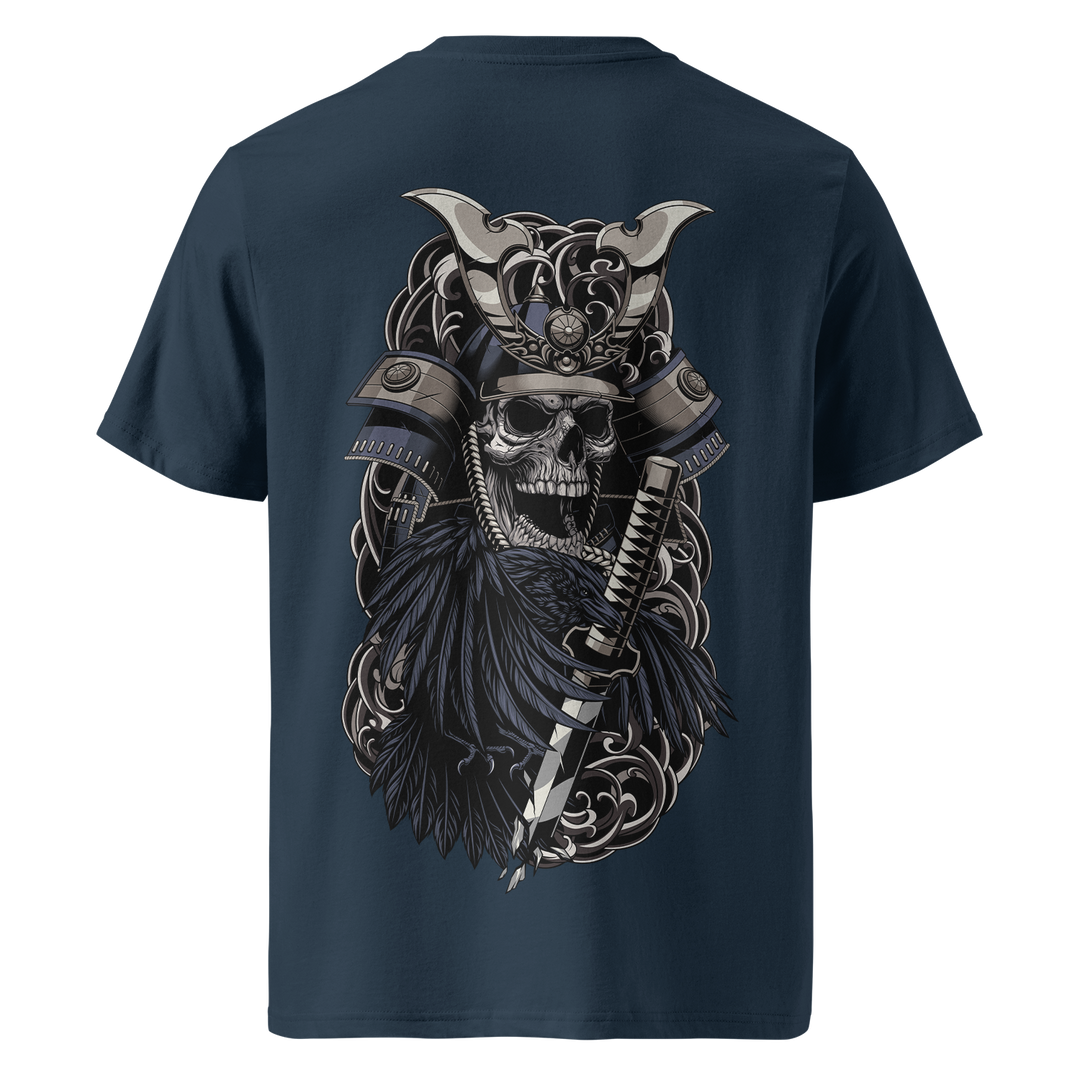 Crows of War Tattoo Tee – Navy Heavyweight