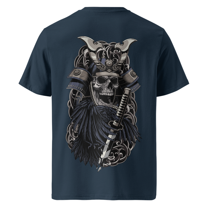 Crows of War Tattoo Tee – Navy Heavyweight