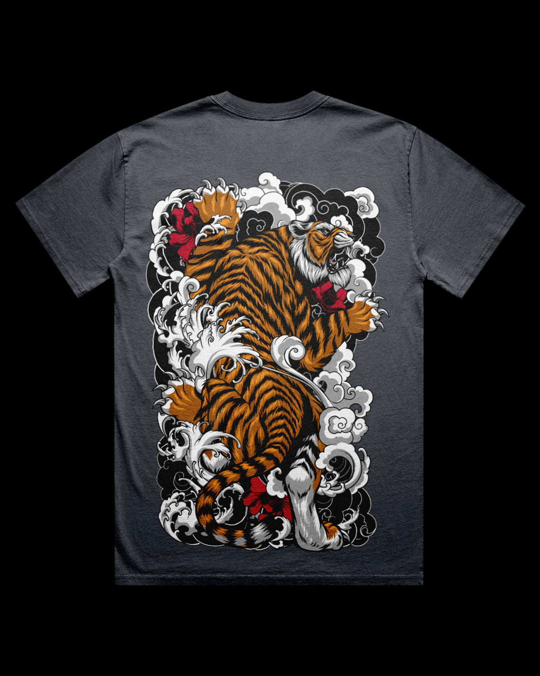 Climbing Tiger Faded T-Shirt