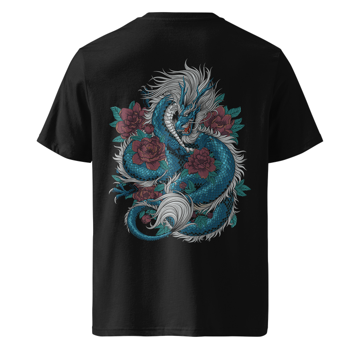 Dragon Blossom Black Tee