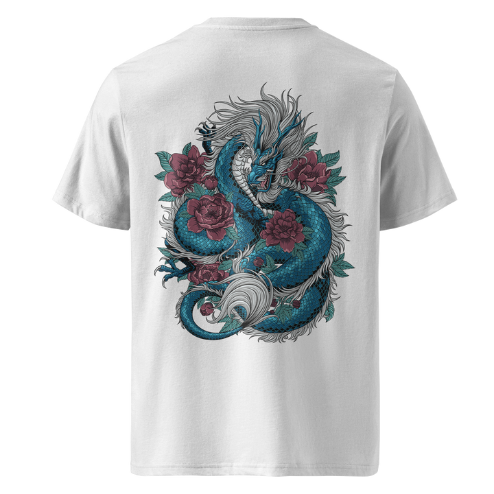 Dragon Blossom White Tee