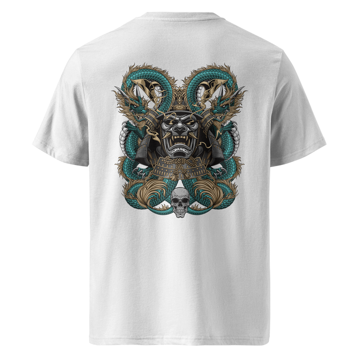 Dragons Embrace White Midweight Tee