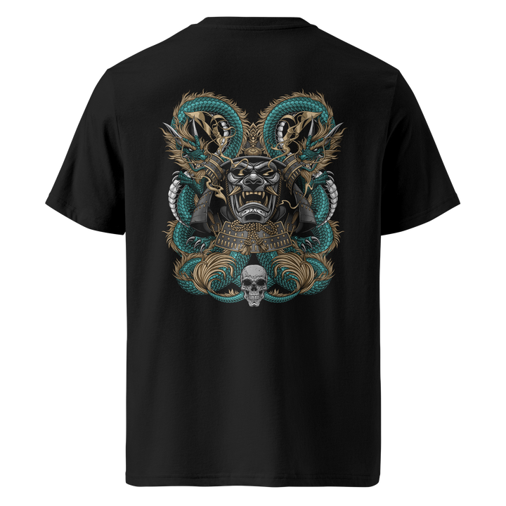 Dragons Embrace Tattoo Tee – Black Heavyweight