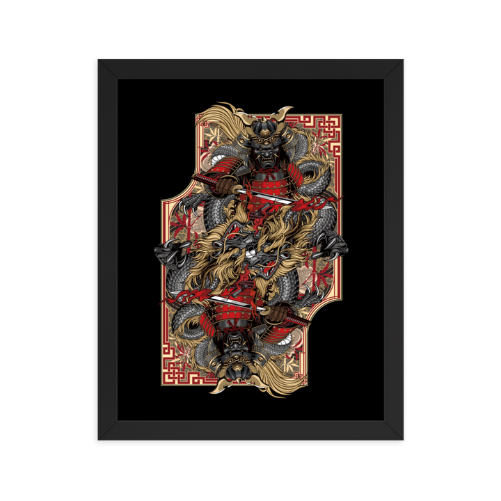 Ronin Card Shaper Framed Poster