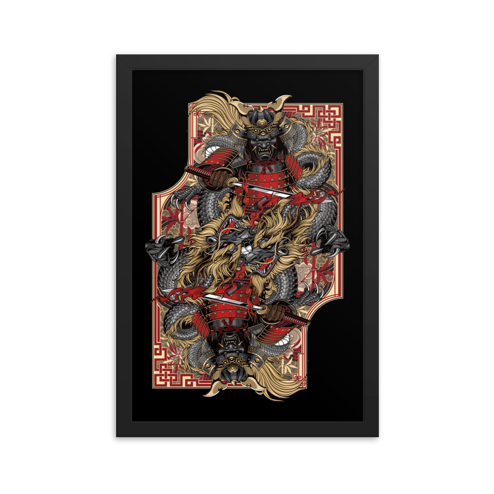 Ronin Card Shaper Framed Poster